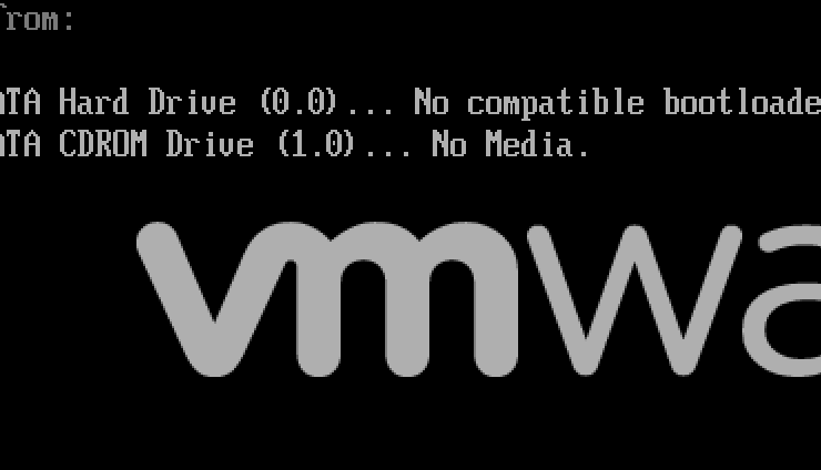 macOS Virtual Machine Cannot Boot with the error “No Media”